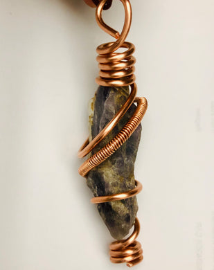 Copper Wrapped Amethyst