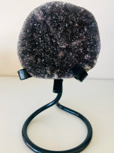 Load image into Gallery viewer, Amethyst (Uruguay) on Custom Metal Stand