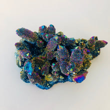 Load image into Gallery viewer, Aura Quartz Cluster (Titanium)